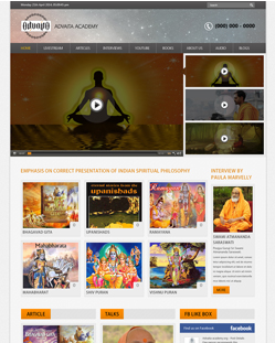 Portfolio of Flat Website Design
