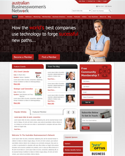 Portfolio of Flat Website Design