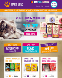 Portfolio of Flat Website Design