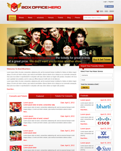 Portfolio of Flat Website Design