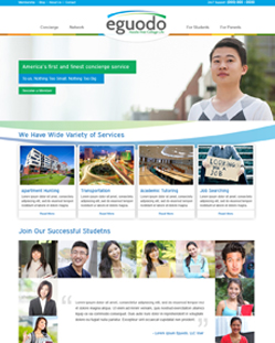 Portfolio of Flat Website Design