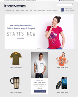Portfolio of Flat Website Design