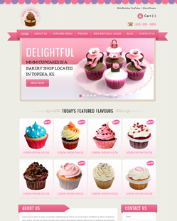 Portfolio of Flat Website Design