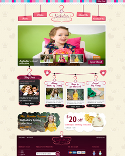 Portfolio of Flat Website Design