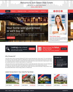 Portfolio of Flat Website Design